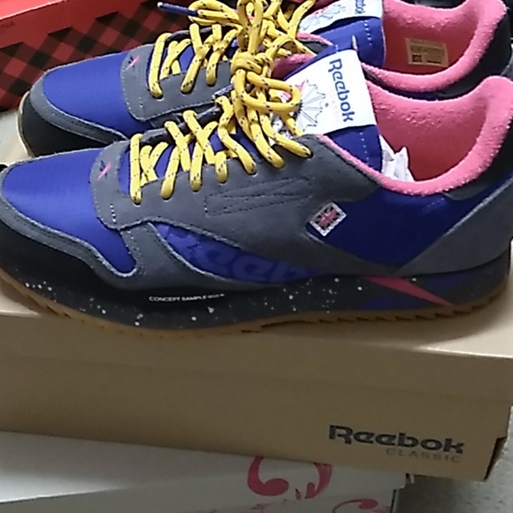 Men reebok classic multi color 1pair - Picture 3 of 4